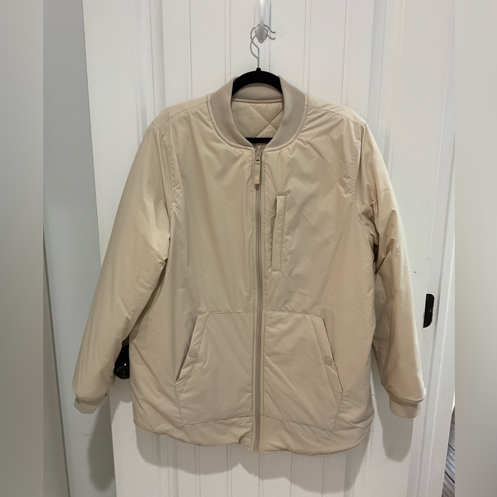 Reversible Quilted Tan Jacket - image 2